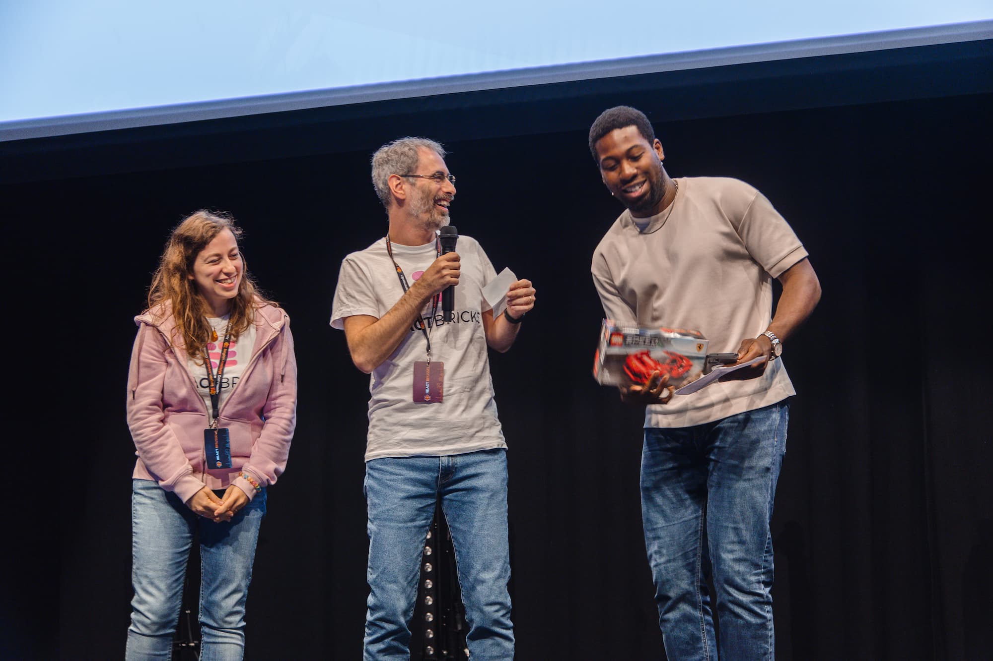 React Bricks at React Brussels conference prize