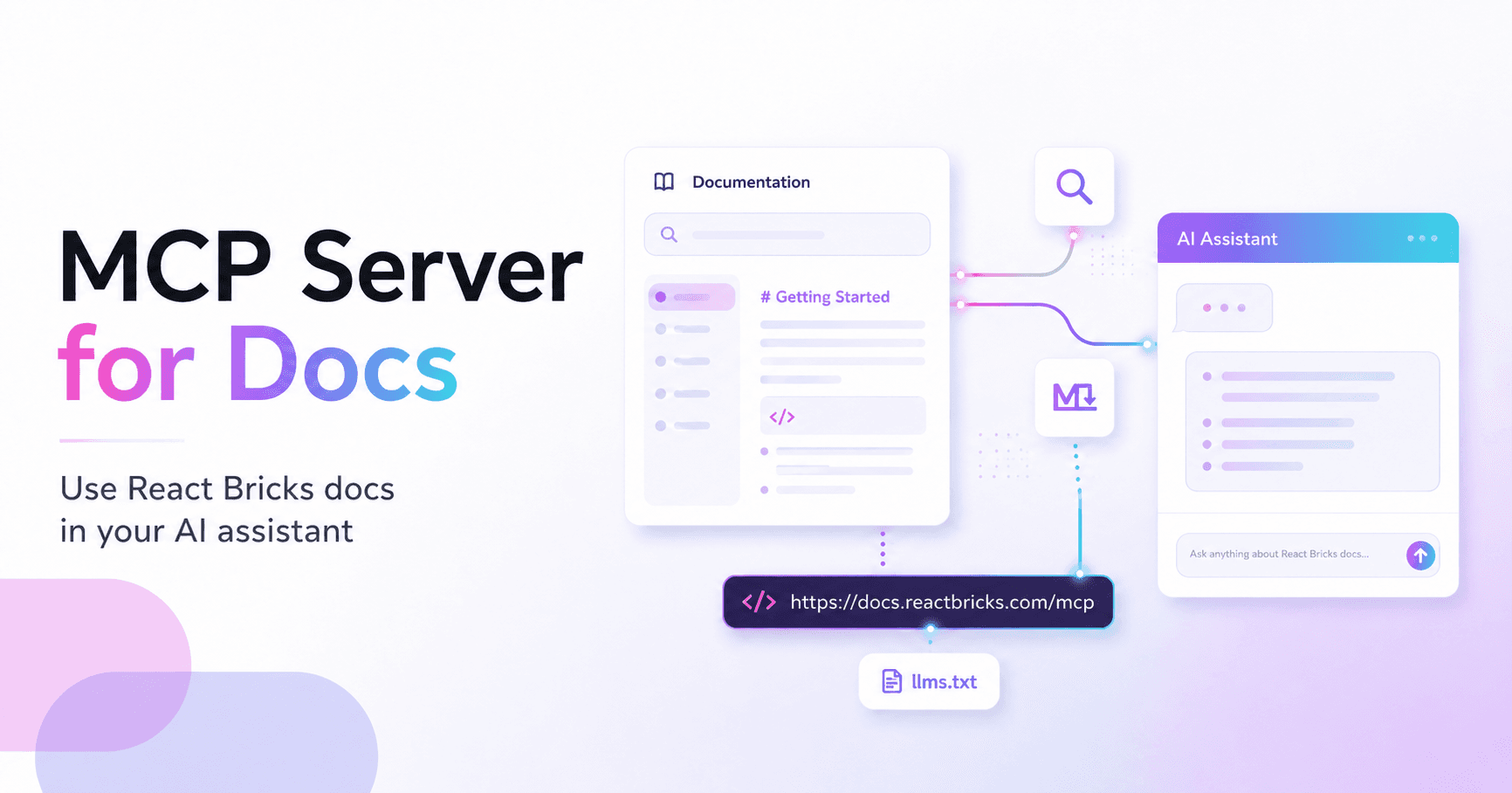 MCP Server for Docs: use React Bricks docs in your AI assistant